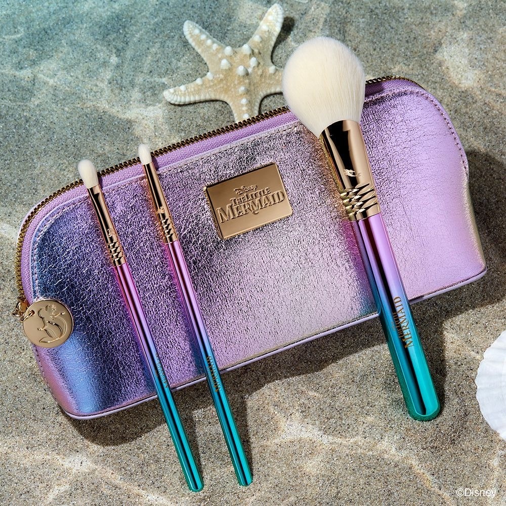 Sigma Beauty The Little Mermaid Brush Set & Iridescent Bag DISCONTINUED